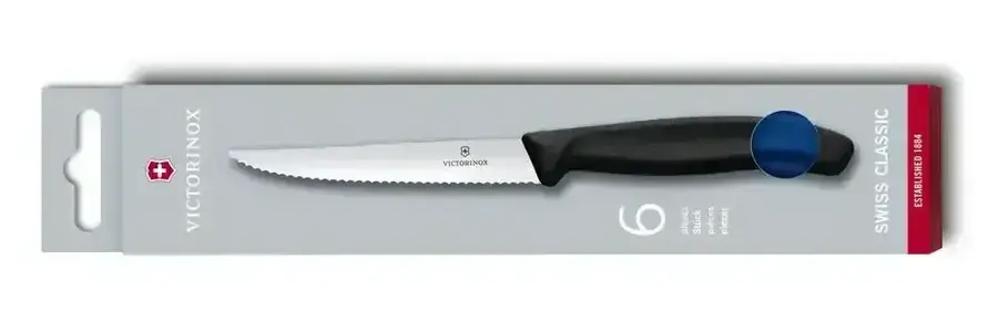 Victorinox Steak Knives 6pce Blue