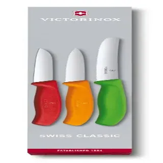 Victorinox Fibrox 3pce Paring Knife Set